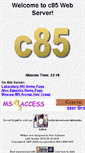 Mobile Screenshot of c85.cemi.rssi.ru
